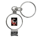 donkey chair Nail Clippers Key Chain