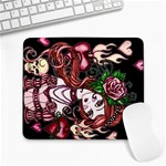 Skull Girl Large Mousepad