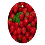 Strawberries  Ornament (Oval)