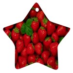 Strawberries  Ornament (Star)