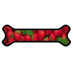 Strawberries  Magnet (Dog Bone)