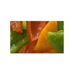 Bell Peppers Sticker Rectangular (10 pack)