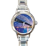 Sydney Harbour Bridge Round Italian Charm Watch