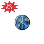 Peace On Earth 1  Mini Button (100 pack) 