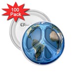 Peace On Earth 2.25  Button (100 pack)