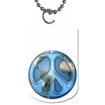 Peace On Earth Dog Tag (Two Sides)