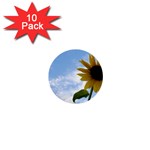 Summer Sunflower 1  Mini Button (10 pack) 