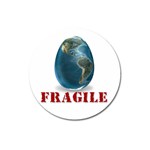 Earth-Fragile Magnet 3  (Round)