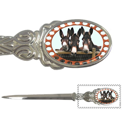 Three donks Letter Opener from UrbanLoad.com Front