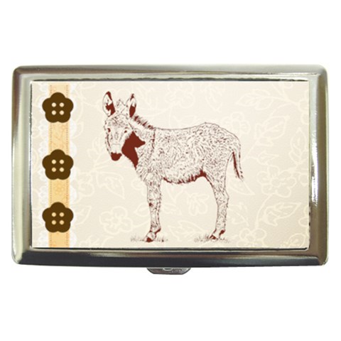 Donkey foal Cigarette Money Case from UrbanLoad.com Front