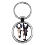 Two donks Key Chain (Round)