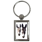 Two donks Key Chain (Rectangle)