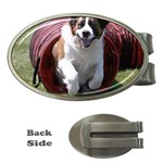 dog36 Money Clip (Oval)