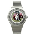 dog36 Stainless Steel Watch