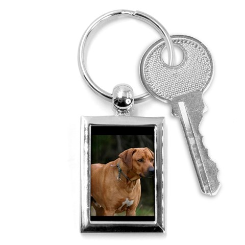 dog34 Key Chain (Rectangle) from UrbanLoad.com Front