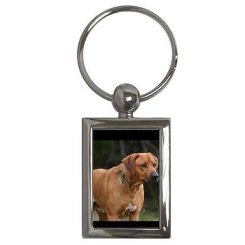 dog34 Key Chain (Rectangle) from UrbanLoad.com Front
