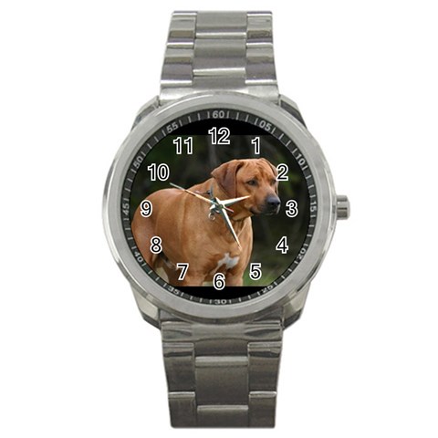 dog34 Sport Metal Watch from UrbanLoad.com Front