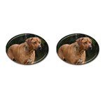 dog34 Cufflinks (Oval)