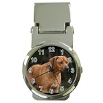 dog34 Money Clip Watch