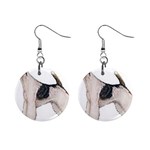 dog30 1  Button Earrings