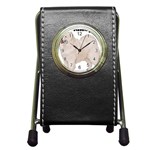 dog29 Pen Holder Desk Clock