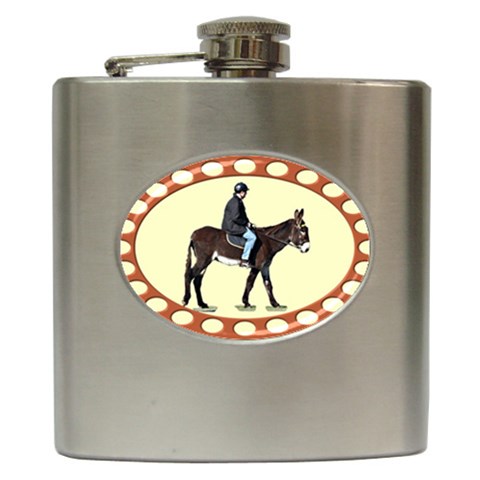 Mammoth Hip Flask (6 oz) from UrbanLoad.com Front