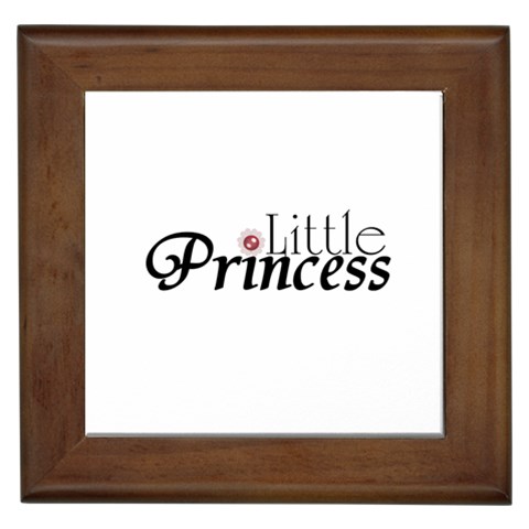 little Princess Framed Tile from UrbanLoad.com Front