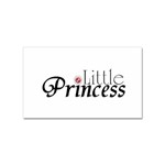 little Princess Sticker Rectangular (10 pack)