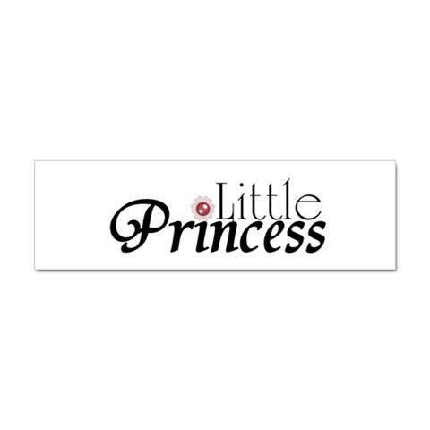 little Princess Sticker Bumper (10 pack) from UrbanLoad.com Front