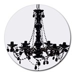 chandelier1500 Round Mousepad