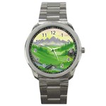 Painting 4 Sport Metal Watch