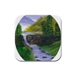 Painting 5 Rubber Square Coaster (4 pack)