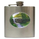 Painting 5 Hip Flask (6 oz)