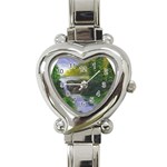 Painting 5 Heart Italian Charm Watch