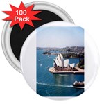 Australia 3  Magnet (100 pack)