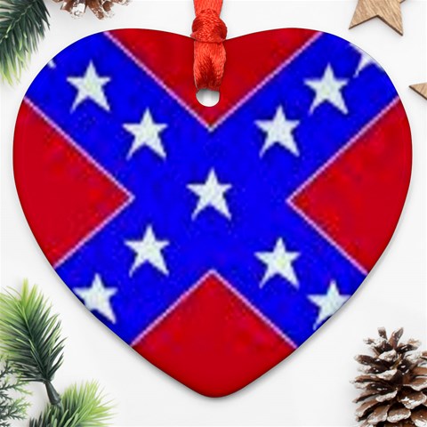 rebel Ornament (Heart) from UrbanLoad.com Front