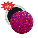 Polka Dot Sparkley Jewels 1 2.25  Magnets (10 pack) 