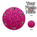Polka Dot Sparkley Jewels 1 Playing Cards 54 (Round) 