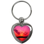 Sunset Key Chain (Heart)