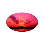 Sunset Sticker Oval (10 pack)