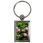 Water lilies Key Chain (Rectangle)