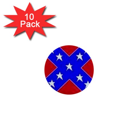 rebel 1  Mini Button (10 pack)  from UrbanLoad.com Front