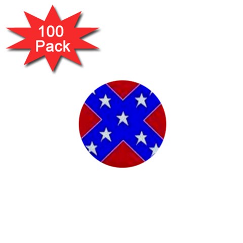 rebel 1  Mini Button (100 pack)  from UrbanLoad.com Front