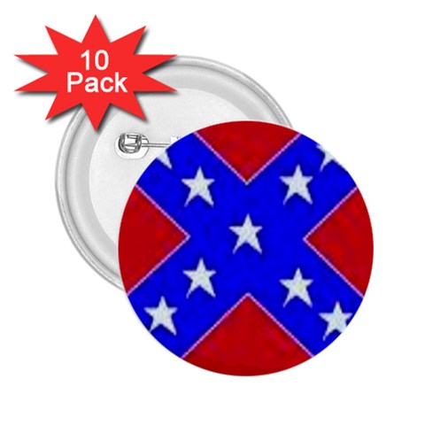 rebel 2.25  Button (10 pack) from UrbanLoad.com Front