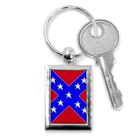 rebel Key Chain (Rectangle) from UrbanLoad.com Front