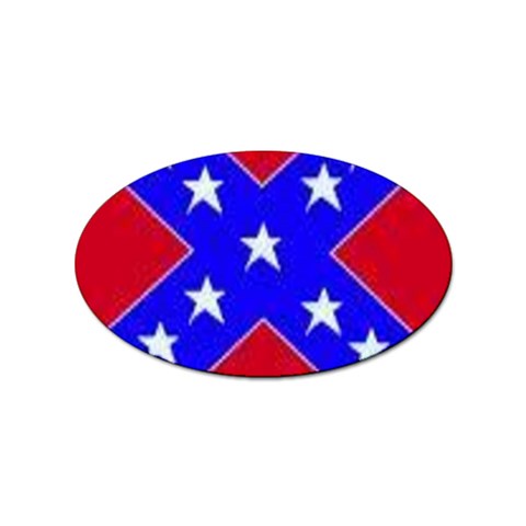rebel Sticker Oval (10 pack) from UrbanLoad.com Front