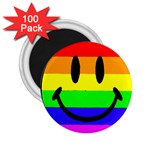 happy face 2.25  Magnet (100 pack) 