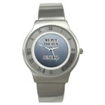 Design1055 Round Steel Watch