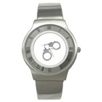 Design1071 Round Steel Watch