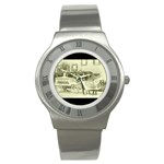 Design1073 Round Steel Watch